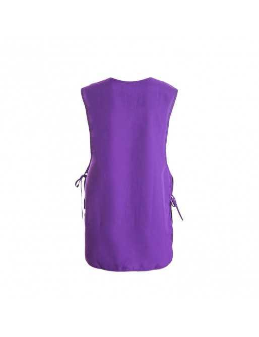 Delantal Limpieza Lila con dibujo