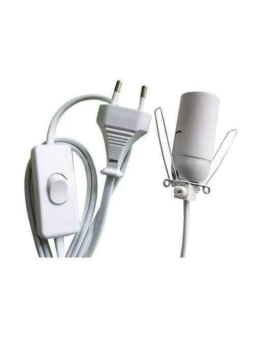 Lámpara de Sal del Himalaya Natural Esfera Grande 3-5 Kg + 1 Bombilla de Led de Repuesto Enchufe Europeo