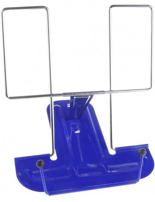 Atril de Escritorio Metálico de 3 Inclinaciones azul 16 x 16.3 x 17 cm