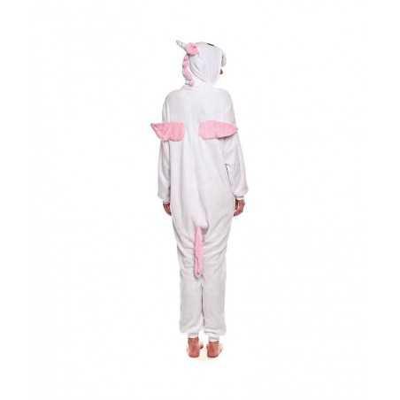 Pijama Animal Mujer Hombre Adulto Unisexo Unicornio Blanco Rosa | Hansel  Home