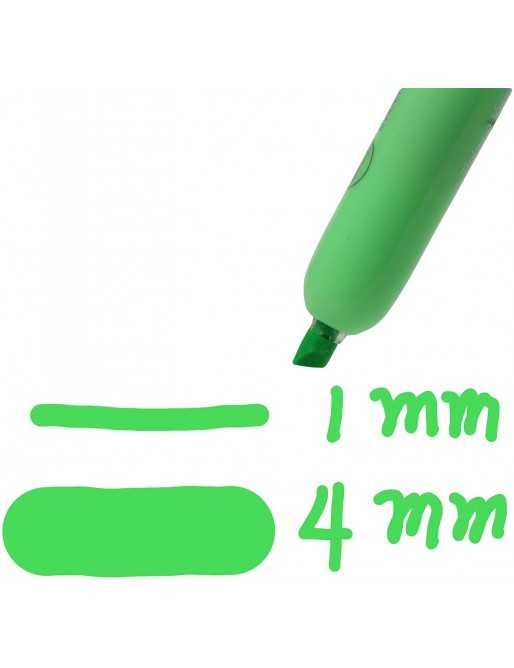 6 Subrayadores Color Fluorescente Marcadores Fluorescentes Multicolor Punta Biselada