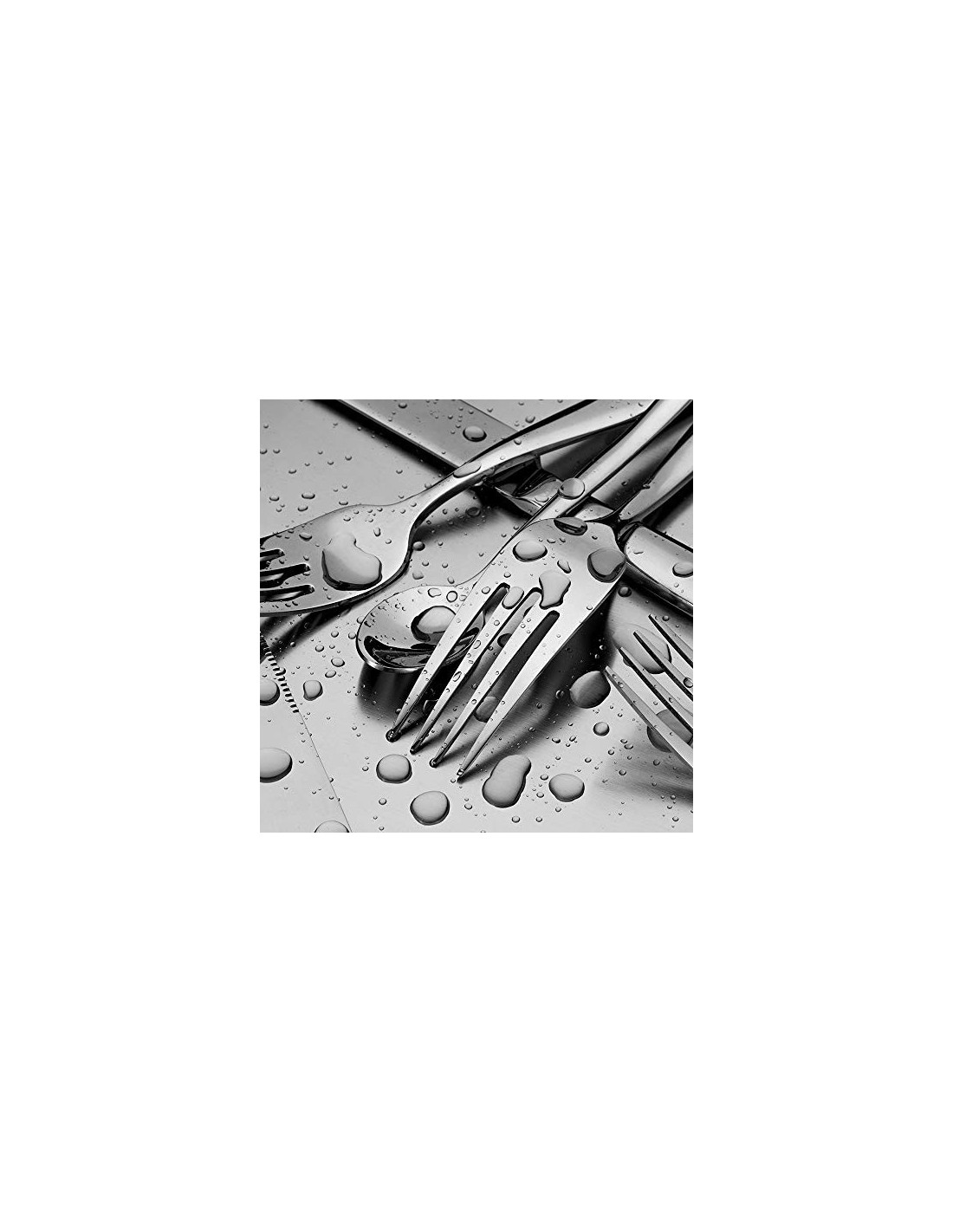Colección Elegance 14,5 x 3 cm Spoon 12 Cucharas de Helado Acero INOX Mr 