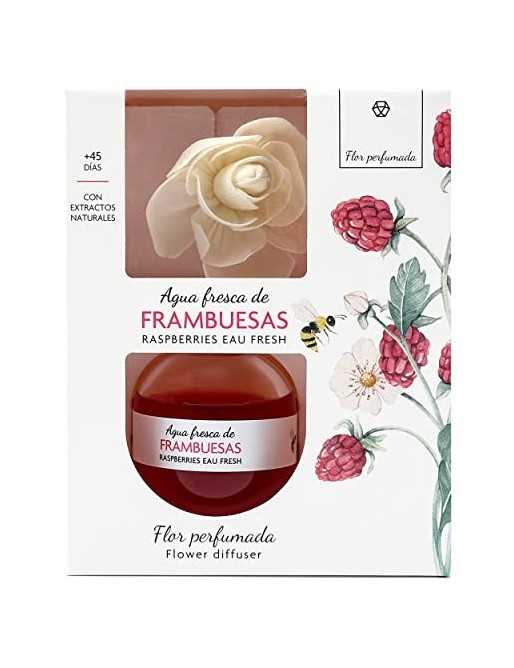 Ambientador Flor Perfumada Agua Fresca Frambuesas - 60ml