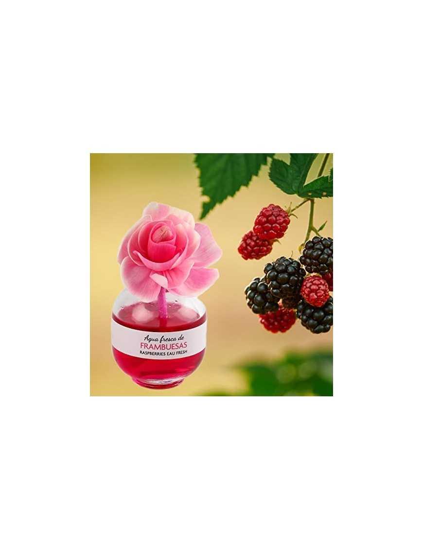 Ambientador Flor Perfumada Agua Fresca Frambuesas - 60ml