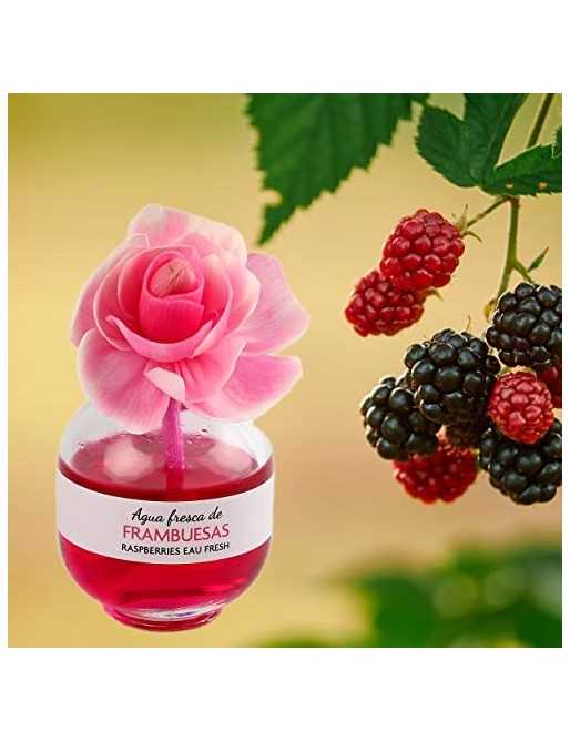 Ambientador Flor Perfumada Agua Fresca Frambuesas - 60ml