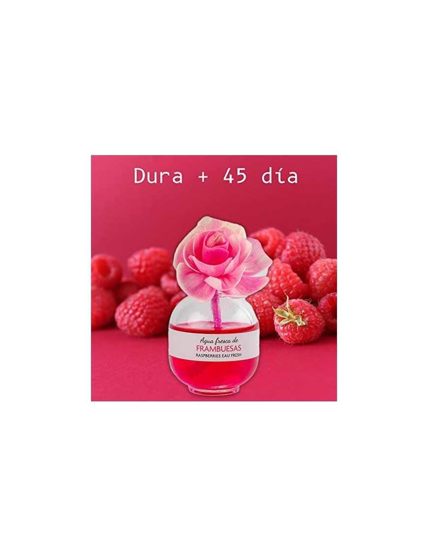 Ambientador Flor Perfumada Agua Fresca Frambuesas - 60ml