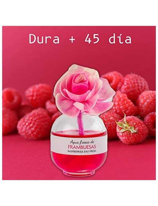 Ambientador Flor Perfumada Agua Fresca Frambuesas - 60ml