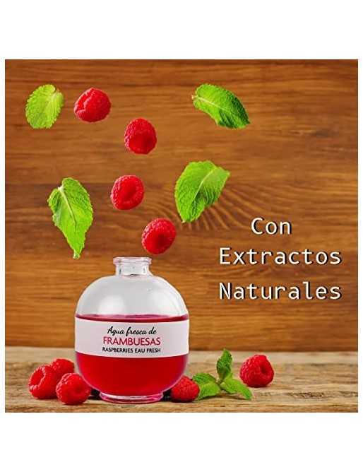 Ambientador Flor Perfumada Agua Fresca Frambuesas - 60ml