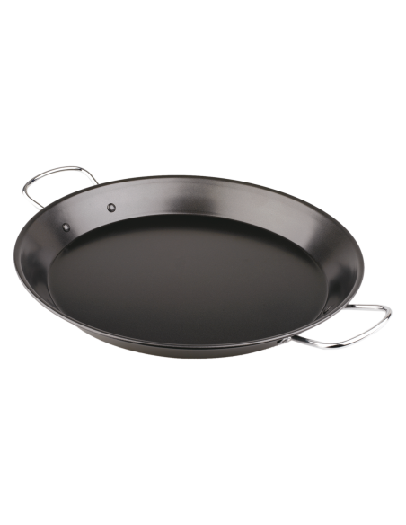 Paellera de acero con antiadherente