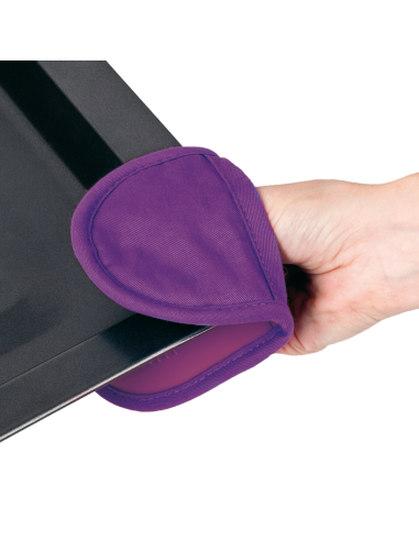 Manoplatextil silicona violett...