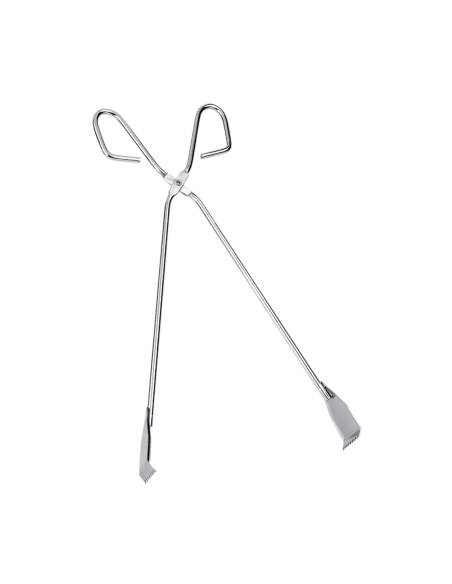 Tenacilla cromada Barbacoa 38 cm