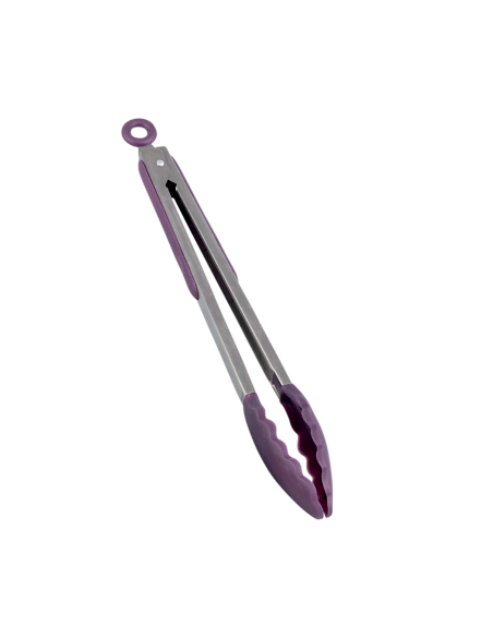 Pinza Ensalada Inox Silicona