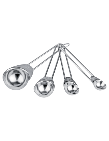 Medidor cucharillas inox 4 uds