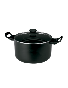 Olla Aluminio Alta Con Tapa...