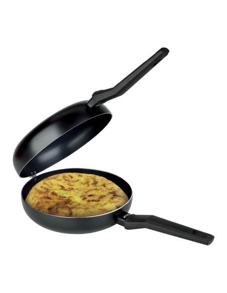 Doble sarten tortilla luxe 24 cm