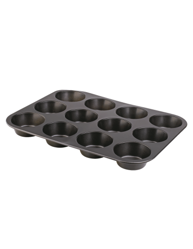 Bandeja 12 mini moldes antiadherente