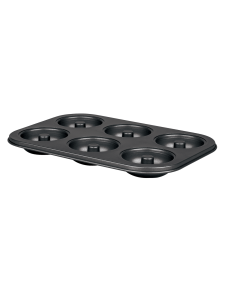 Bandeja 6 mouldes donuts antiadherente