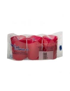 Pack 3 Velones Pequeño Rojo... 2