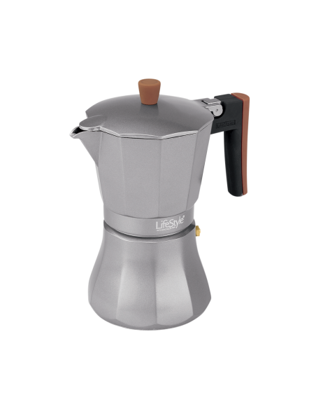 Cafetera Aluminio Fondo Liso Induccion