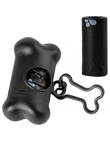 Yommy® Bolsas para excrementos de Perro con dispensador y Clip para Correa  20+2 Rollos, 300+30 Bolsas 