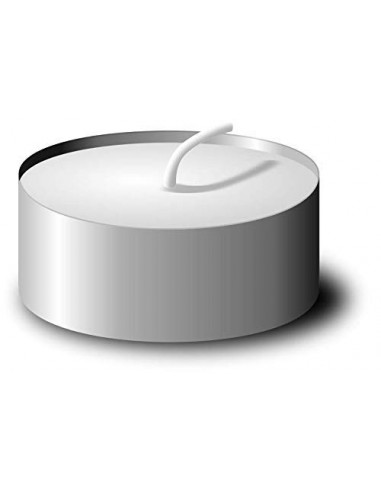 50 Velas de Te Blancas sin perfume