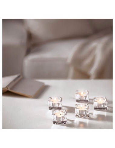 30 Velas de Te Blancas sin perfume