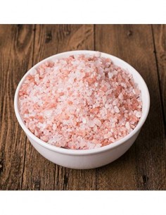 Sal Rosa del Himalaya 100% Natural Sazonar y Cocinar Sin Refinar Sin Aditivos - Sal Rosa del Himalaya Gruesa 1Kg 2