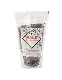 Sal Negra del Himalaya 100% Natural Sazonar y Cocinar Sin Refinar Sin Aditivos - Sal Negra del Himalaya Gruesa 1Kg