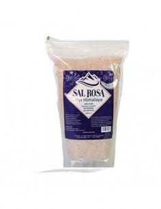 Sal Rosa del Himalaya 100% Natural Sazonar y Cocinar Sin Refinar Sin Aditivos - Sal Rosa del Himalaya Fina 1Kg