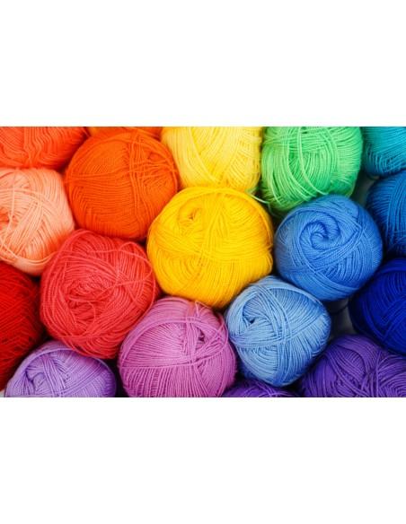 Hilo Ovillo de 100% Acrílico Maxi Perlé