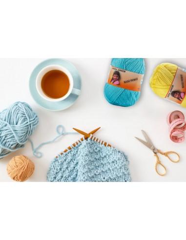 Hilo Ovillo de 100% Acrílico Maxi Perlé