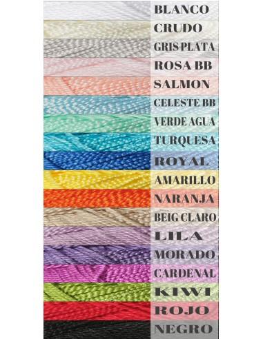 Hilo Ovillo de 100% Acrílico Maxi Perlé