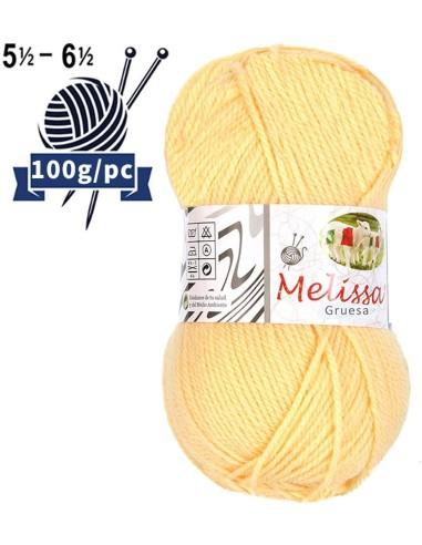 Melissa Hilo 100% Acrilico Ovillo de...