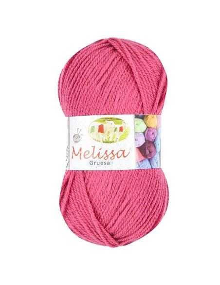 Melissa Hilo 100% Acrilico Ovillo de Lana Gruesa 115m 100g  Para DIY Tejer y Ganchillo, Certificado OEKO-TEX