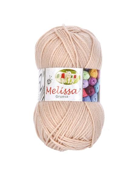 Melissa Hilo 100% Acrilico Ovillo de Lana Gruesa 115m 100g  Para DIY Tejer y Ganchillo, Certificado OEKO-TEX