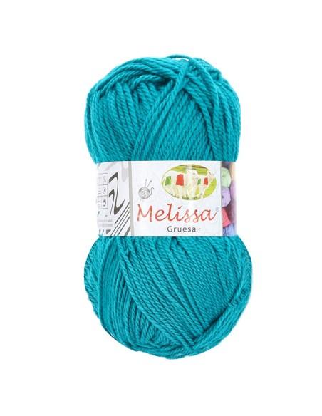 Melissa Hilo 100% Acrilico Ovillo de Lana Gruesa 115m 100g  Para DIY Tejer y Ganchillo, Certificado OEKO-TEX
