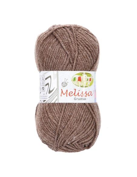 Melissa Hilo 100% Acrilico Ovillo de Lana Gruesa 115m 100g  Para DIY Tejer y Ganchillo, Certificado OEKO-TEX