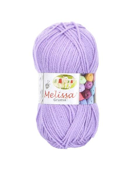 Melissa Hilo 100% Acrilico Ovillo de Lana Gruesa 115m 100g  Para DIY Tejer y Ganchillo, Certificado OEKO-TEX