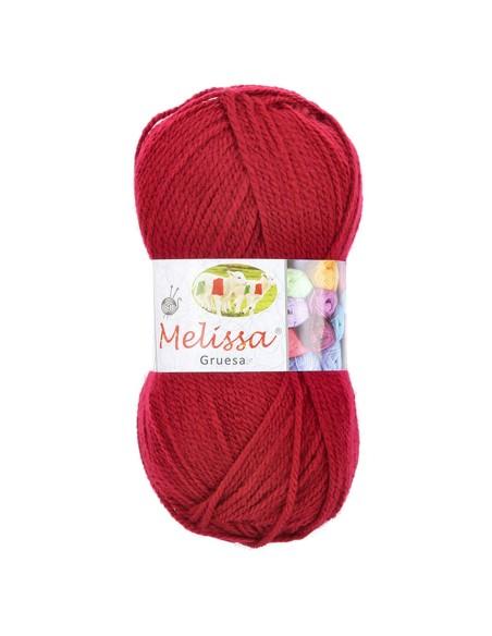 Melissa Hilo 100% Acrilico Ovillo de Lana Gruesa 115m 100g  Para DIY Tejer y Ganchillo, Certificado OEKO-TEX