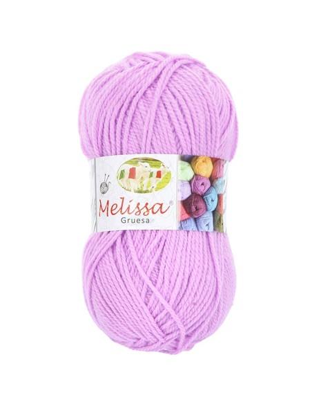 Melissa Hilo 100% Acrilico Ovillo de Lana Gruesa 115m 100g  Para DIY Tejer y Ganchillo, Certificado OEKO-TEX