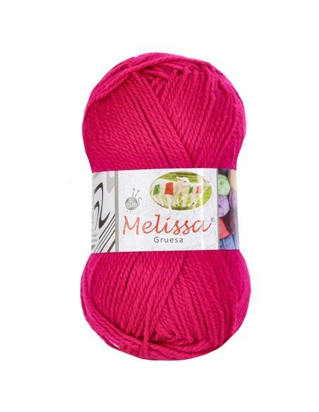 Melissa Hilo 100% Acrilico Ovillo de Lana Gruesa 115m 100g  Para DIY Tejer y Ganchillo, Certificado OEKO-TEX