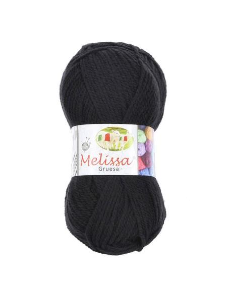Melissa Hilo 100% Acrilico Ovillo de Lana Gruesa 115m 100g  Para DIY Tejer y Ganchillo, Certificado OEKO-TEX