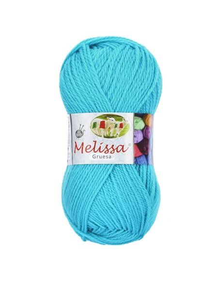 Melissa Hilo 100% Acrilico Ovillo de Lana Gruesa 115m 100g  Para DIY Tejer y Ganchillo, Certificado OEKO-TEX