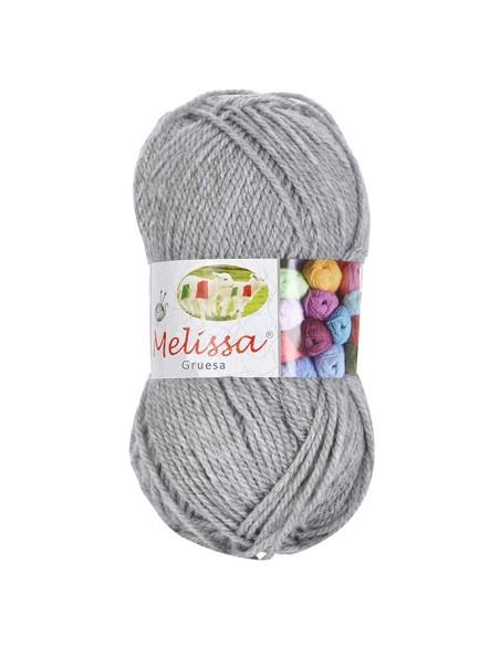 Melissa Hilo 100% Acrilico Ovillo de Lana Gruesa 115m 100g  Para DIY Tejer y Ganchillo, Certificado OEKO-TEX