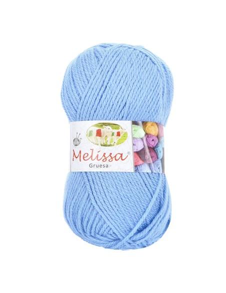 Melissa Hilo 100% Acrilico Ovillo de Lana Gruesa 115m 100g  Para DIY Tejer y Ganchillo, Certificado OEKO-TEX