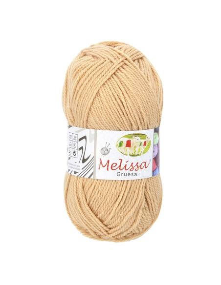 Melissa Hilo 100% Acrilico Ovillo de Lana Gruesa 115m 100g  Para DIY Tejer y Ganchillo, Certificado OEKO-TEX