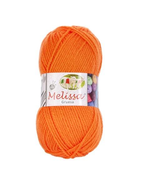 Melissa Hilo 100% Acrilico Ovillo de Lana Gruesa 115m 100g  Para DIY Tejer y Ganchillo, Certificado OEKO-TEX