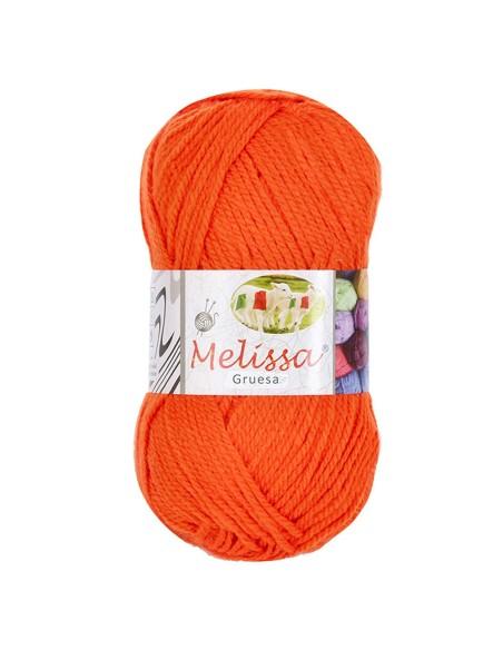 Melissa Hilo 100% Acrilico Ovillo de Lana Gruesa 115m 100g  Para DIY Tejer y Ganchillo, Certificado OEKO-TEX