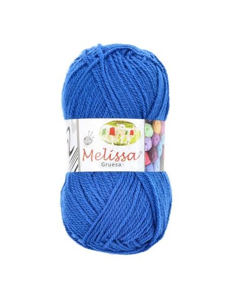 Melissa Hilo 100% Acrilico Ovillo de Lana Gruesa 115m 100g  Para DIY Tejer y Ganchillo, Certificado OEKO-TEX