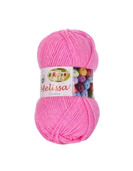 Melissa Hilo 100% Acrilico Ovillo de Lana Gruesa 115m 100g  Para DIY Tejer y Ganchillo, Certificado OEKO-TEX